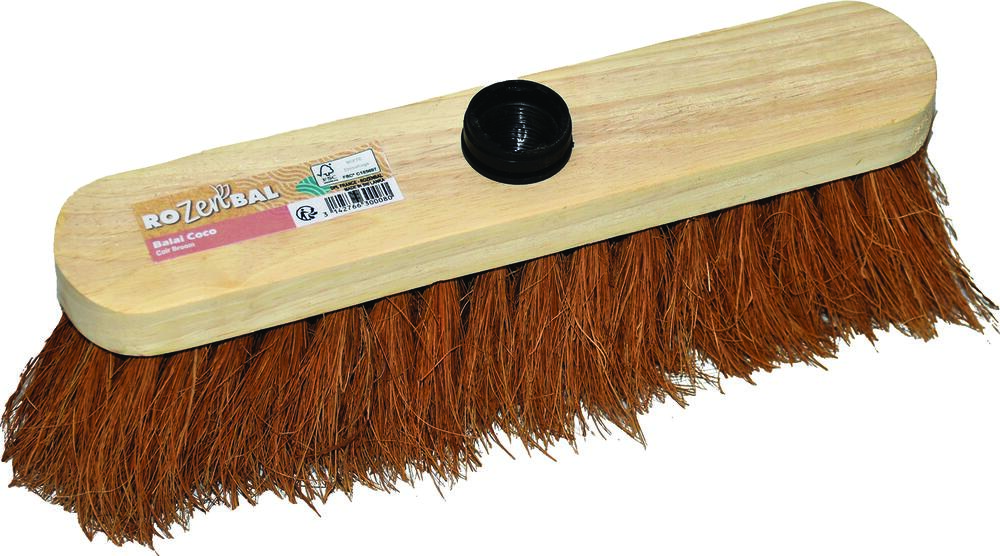 Balai coco monture bois 